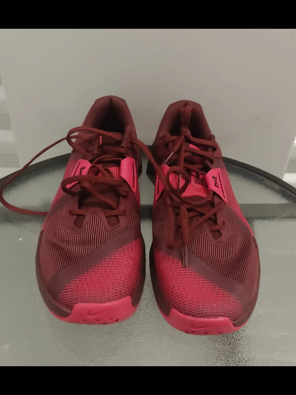 Nike Metcon Training Shoes Men's Size 10.5 Burgundy Gym CrossFit Workout Sneaker